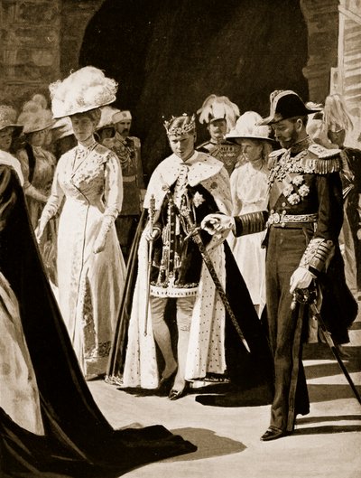 Investitura prince z Walesu, 1911 l od English School
