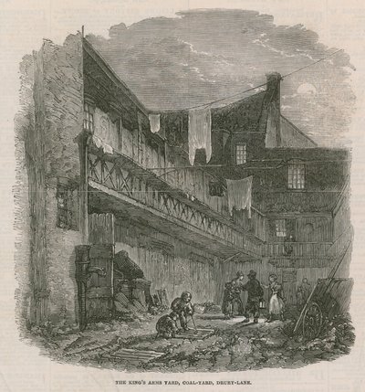 The Kings Arms Yard, Coal Yard, Drury Lane od English School