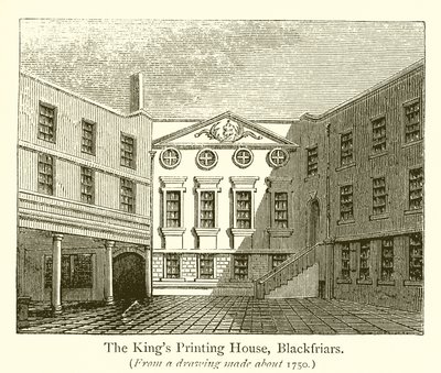 The Kings Printing House, Blackfriars od English School