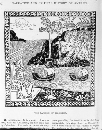 The Landing of Columbus, ze svazku II 