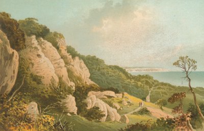 Sesuv půdy u Ventnoru – Isle of Wight od English School