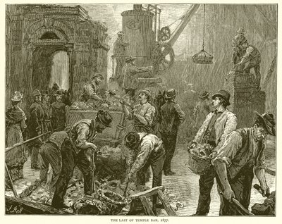 Poslední z Temple Bar, 1877 od English School