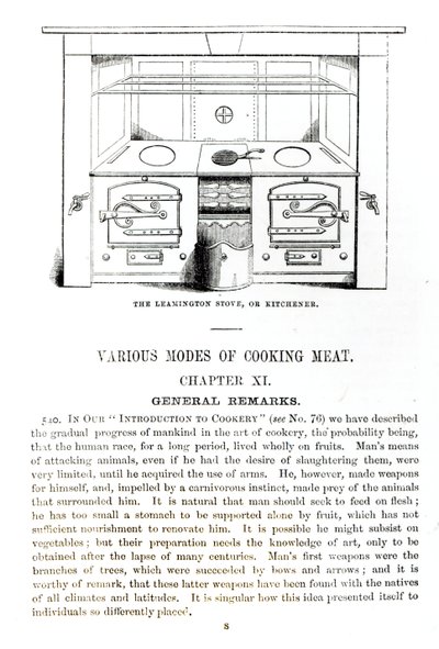 Sporák Leamington, neboli Kitchener, z kapitoly XI „Beeton