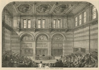 The Lecture Theatre, London University, Burlington Gardens od English School