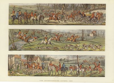 The Leicestershire Covers, 1820 od English School