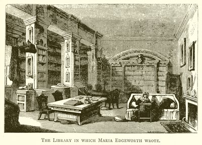 Knihovna, ve které Maria Edgeworthová psala od English School
