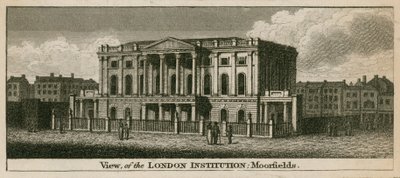 The London Institution, Moorfields, Londýn od English School