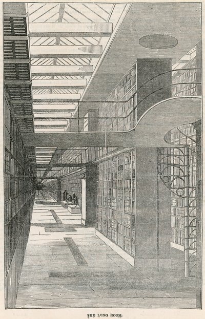 The Long Room, Britské muzeum od English School