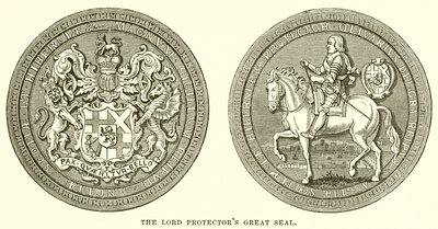 Lord Protectors Great Seal od English School