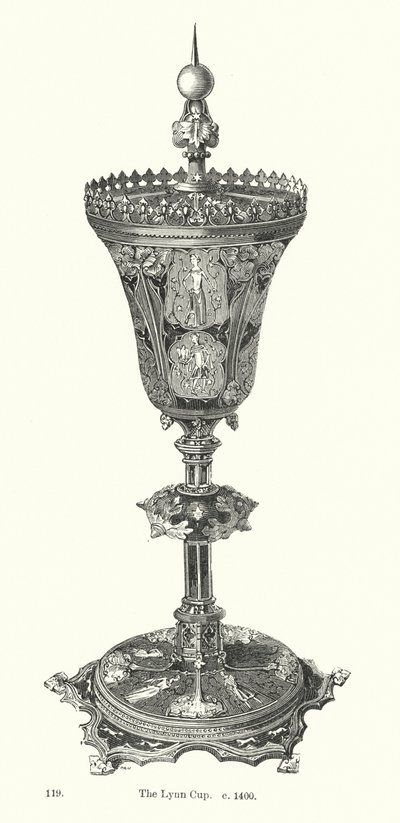 Lynn Cup, c 1400 od English School