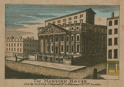 Mansion House, Londýn od English School