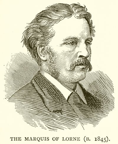 Markýz z Lorne (B. 1845) od English School