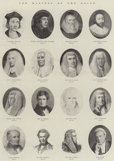 Masters of the Rolls od English School
