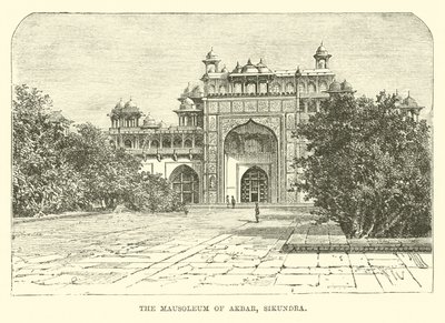 Mauzoleum Akbar, Sikundra od English School