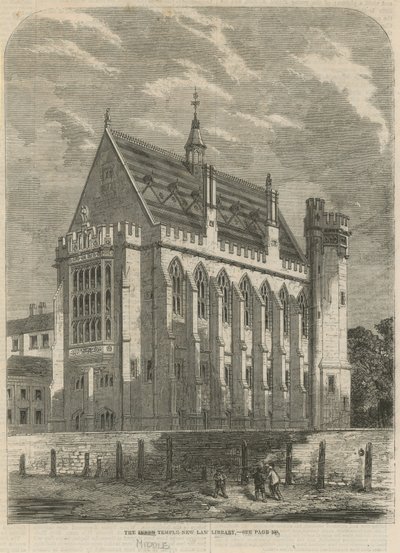 Nová zákonná knihovna Middle Temple od English School