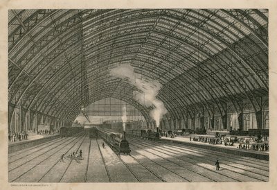 Nádraží Midland, St Pancras, Londýn od English School