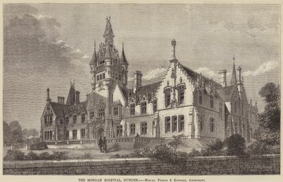 The Morgan Hospital, Dundee (rytina) od English School
