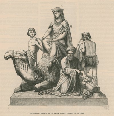 Národní památník prince Consort: Afrika od English School