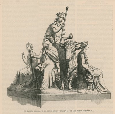 Národní památník prince Consort: Europe od English School