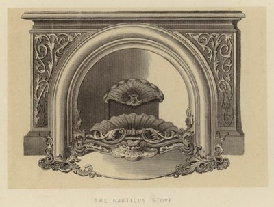 Kamna Nautilus (litografie) od English School
