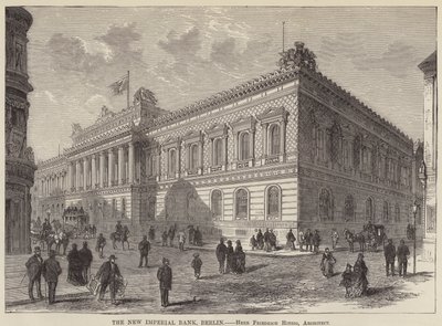 The New Imperial Bank, Berlin (rytina) od English School