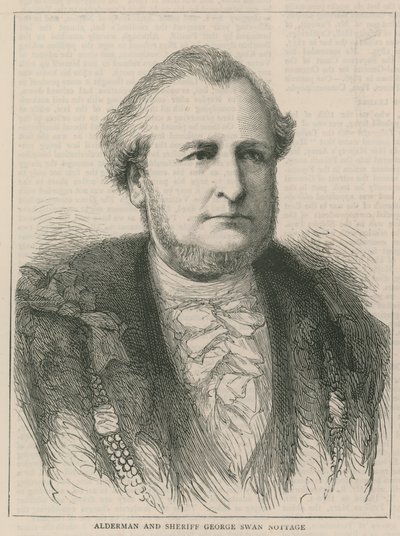 Nový primátor a šerifové: Konšel a šerif George Swan Nottage od English School