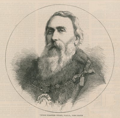 Nový primátor a šerifové: Thomas Scambler Owden, primátor od English School