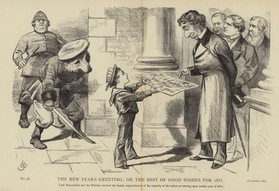 Novoroční pozdrav; aneb Nejlepší z dobrých přání pro rok 1877 od English School