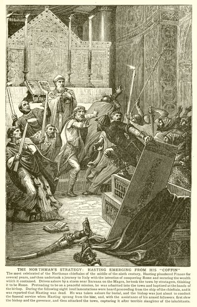 The Northmans Strategy: Hasting Emerging from his Coffin od English School