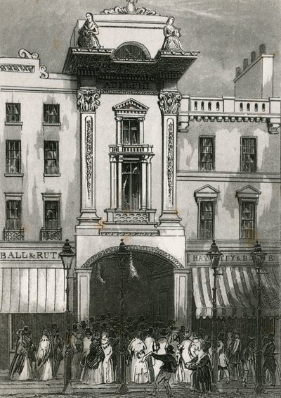 Staré divadlo Adelphi od English School