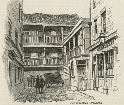 The Old Bell, Holborn, Londýn od English School