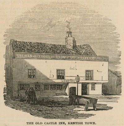 The Old Castle Inn, Kentish Town, Londýn od English School