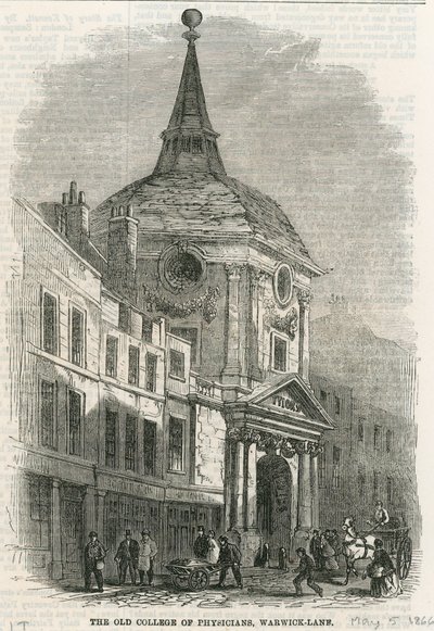 Old College of Physicians ve Warwick Lane od English School