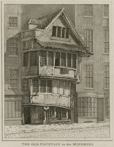 Stará fontána v Minories, Londýn od English School
