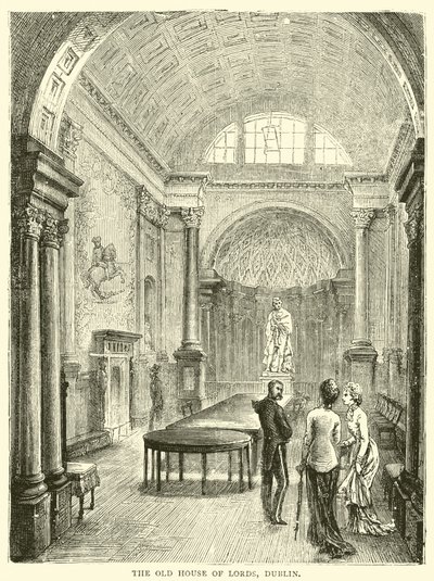 The Old House of Lords, Dublin od English School