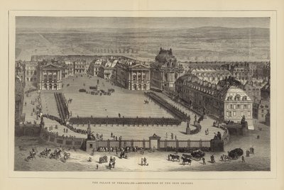 Palác ve Versailles - distribuce železných křížů od English School
