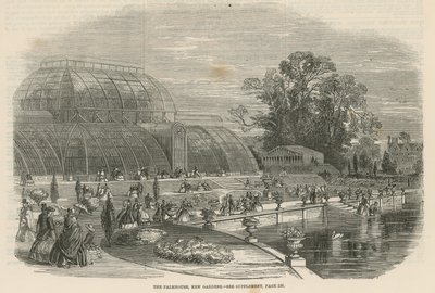 The Palm House, Kew Gardens, Londýn od English School