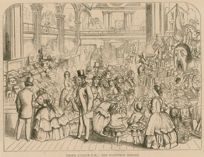 Pantheon Bazaar, Oxford Street, Londýn od English School