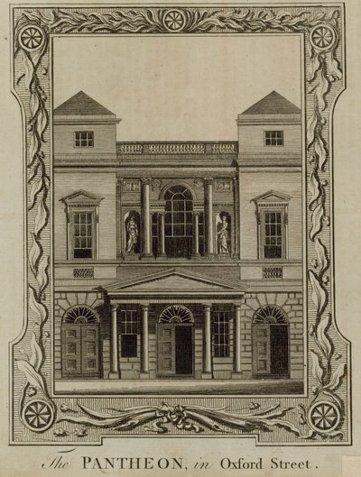 Pantheon, Oxford Street, Londýn od English School