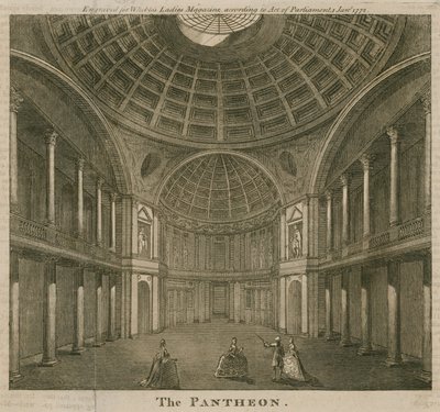 Pantheon, Oxford Street, Londýn od English School