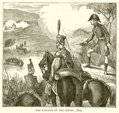 Průchod Douro, 1809 od English School