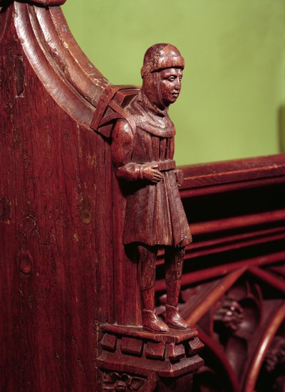 The Deddler of Swaffham, c.1462 (dřevo) od English School