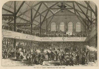 The Peoples Market, Whitechapel, Londýn od English School