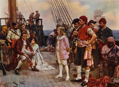 Pirátská cena (barevné lito) od English School