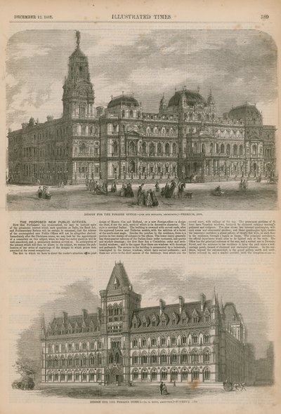 Navrhované nové veřejné úřady od English School