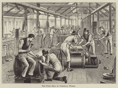 Pump Shop v Cornwall Works od English School