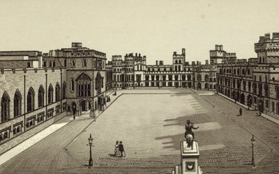 Zámek Windsor Quadrangle od English School