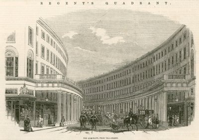 The Quadrant, Regent Street, Londýn od English School