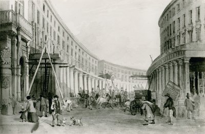 Kvadrant, Regent Street, Londýn od English School