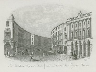 The Quadrant, Regents Street, Londýn od English School
